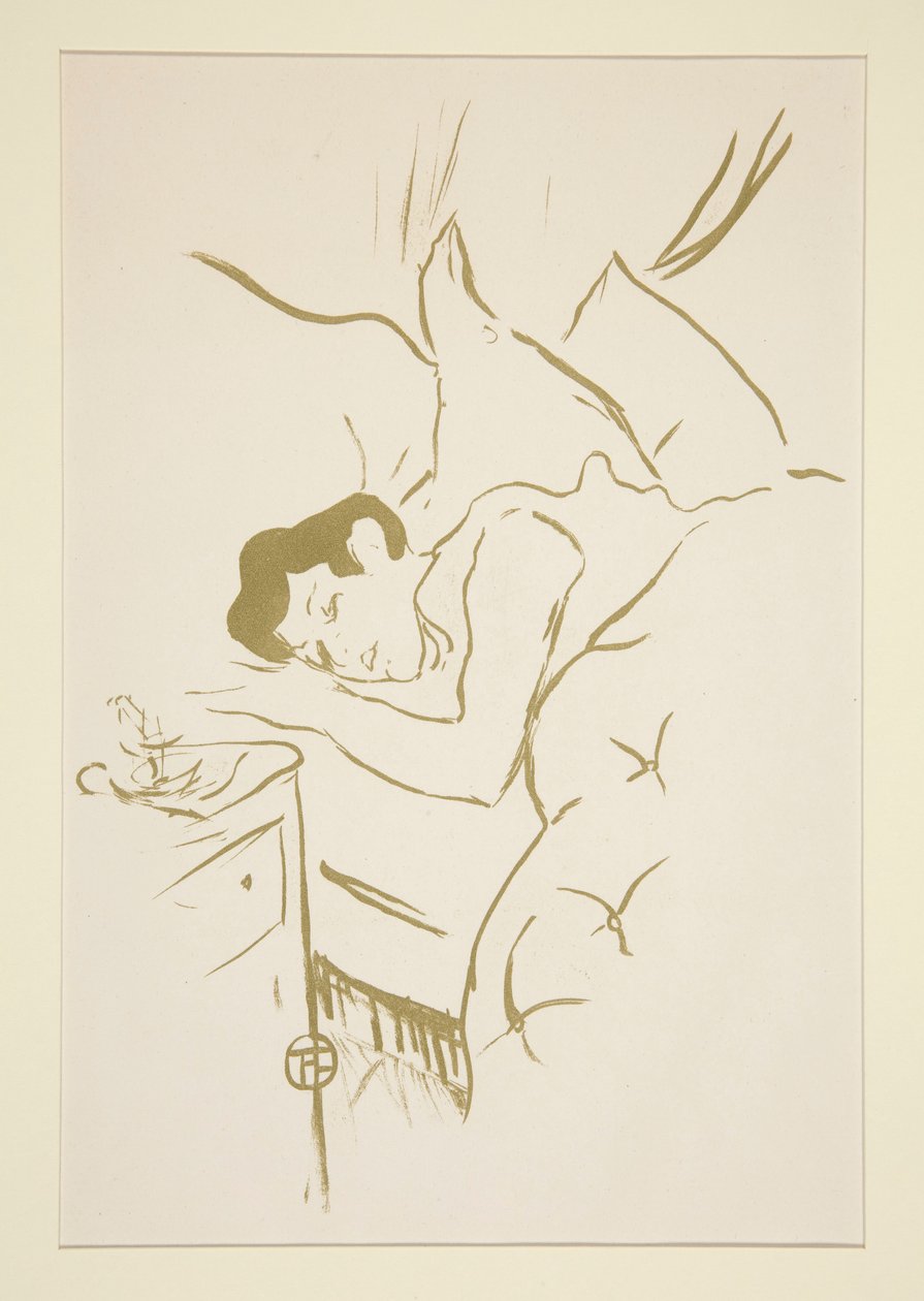 Je Mond door Henri de Toulouse Lautrec