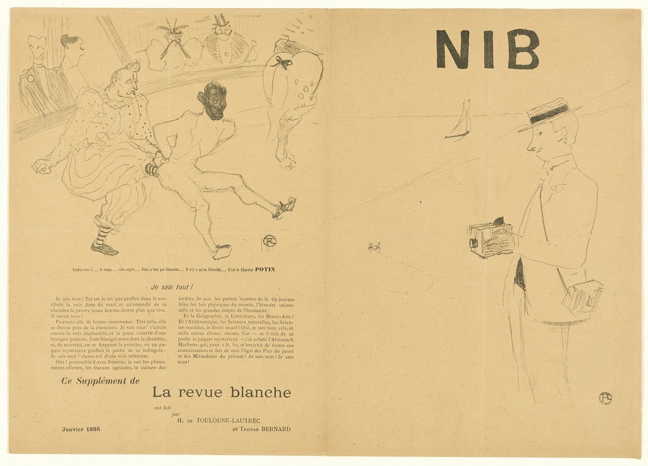 De Amateurfotograaf door Henri de Toulouse Lautrec