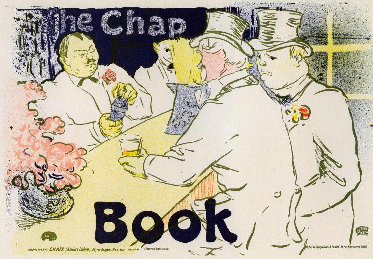 The Chap Book, 1896 door Henri de Toulouse Lautrec