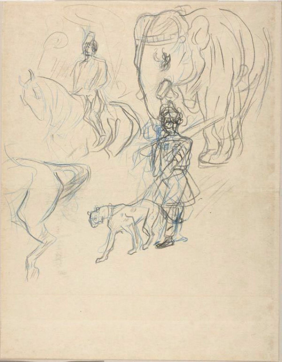 De Stoet van de Radja door Henri de Toulouse Lautrec