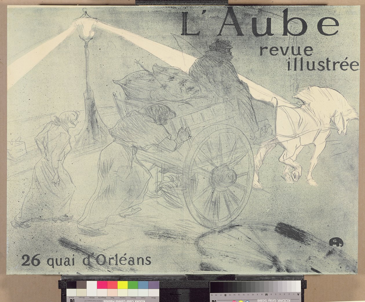 De Dageraad, 1896 door Henri de Toulouse Lautrec