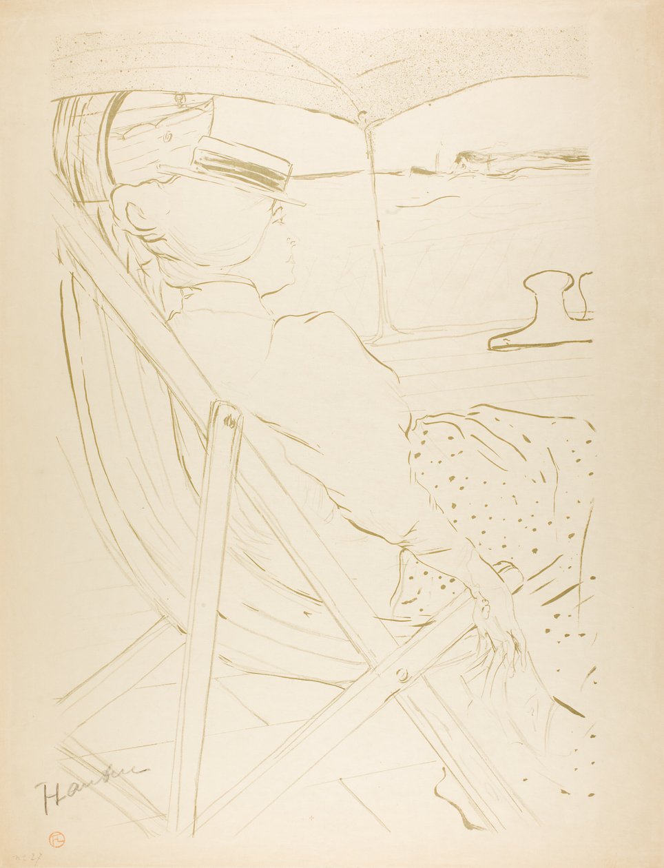 De passagier in hut 54—Een cruise door Henri de Toulouse Lautrec