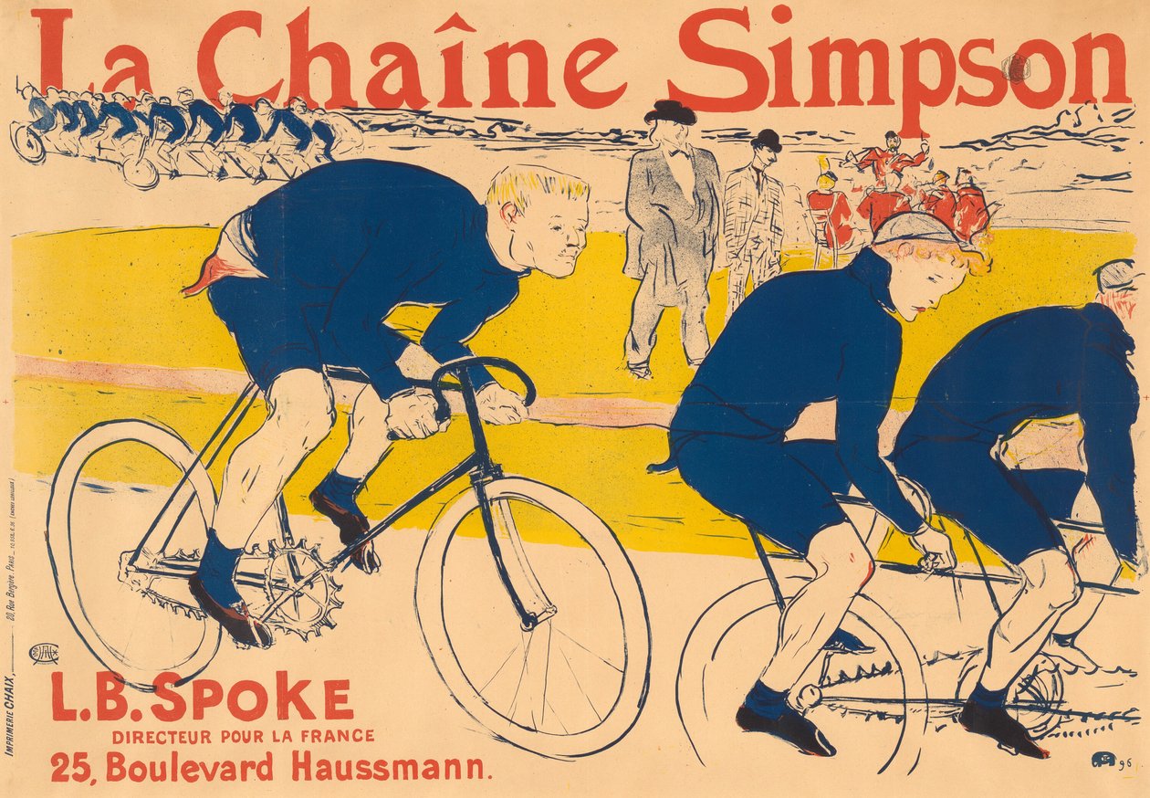 De Simpson-keten door Henri de Toulouse Lautrec