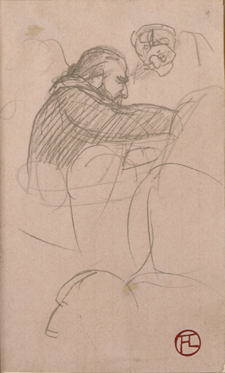 De chirurg Pean opereert door Henri de Toulouse Lautrec