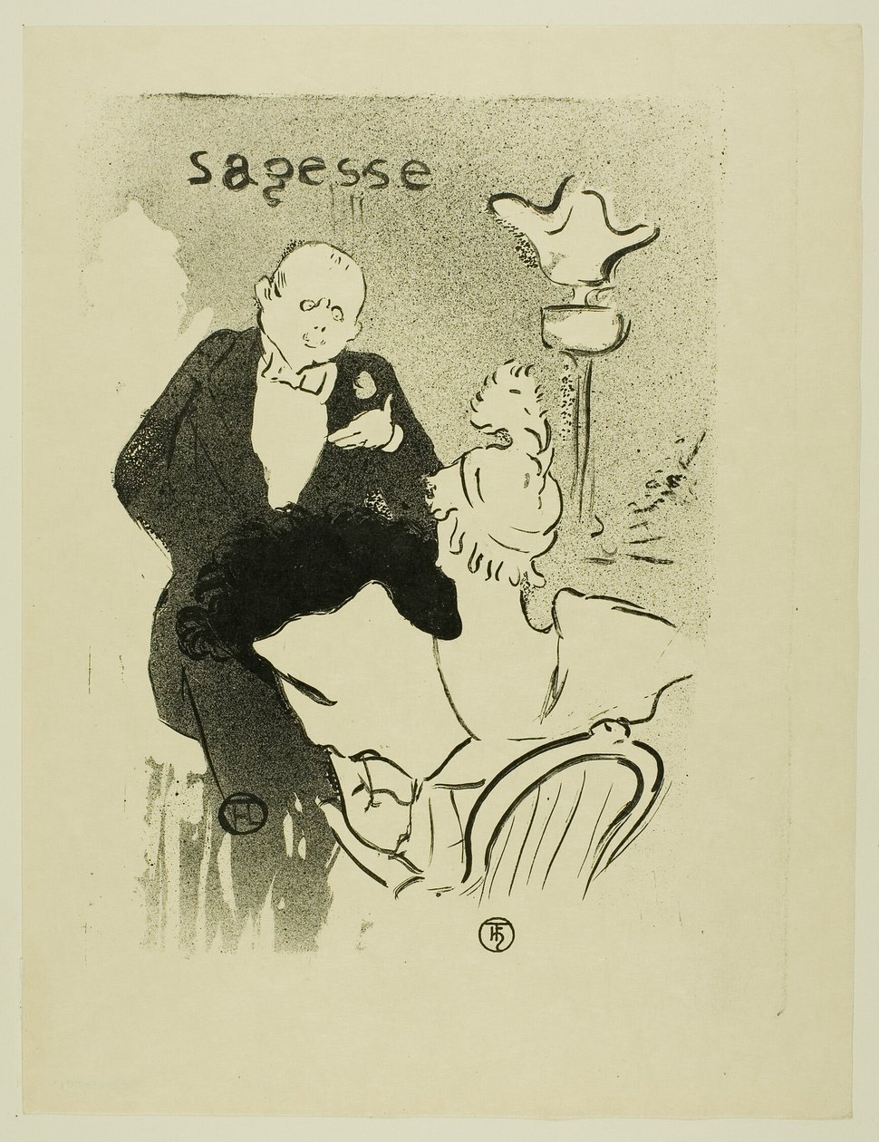 Wijsheid door Henri de Toulouse Lautrec
