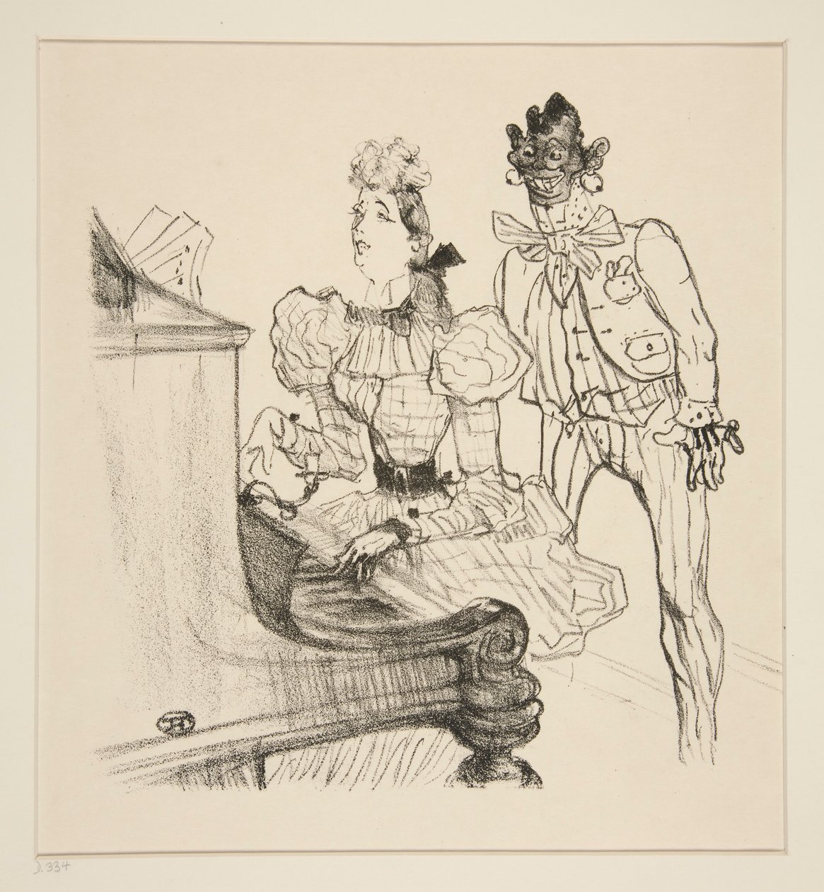 Zamboula-Polka door Henri de Toulouse Lautrec