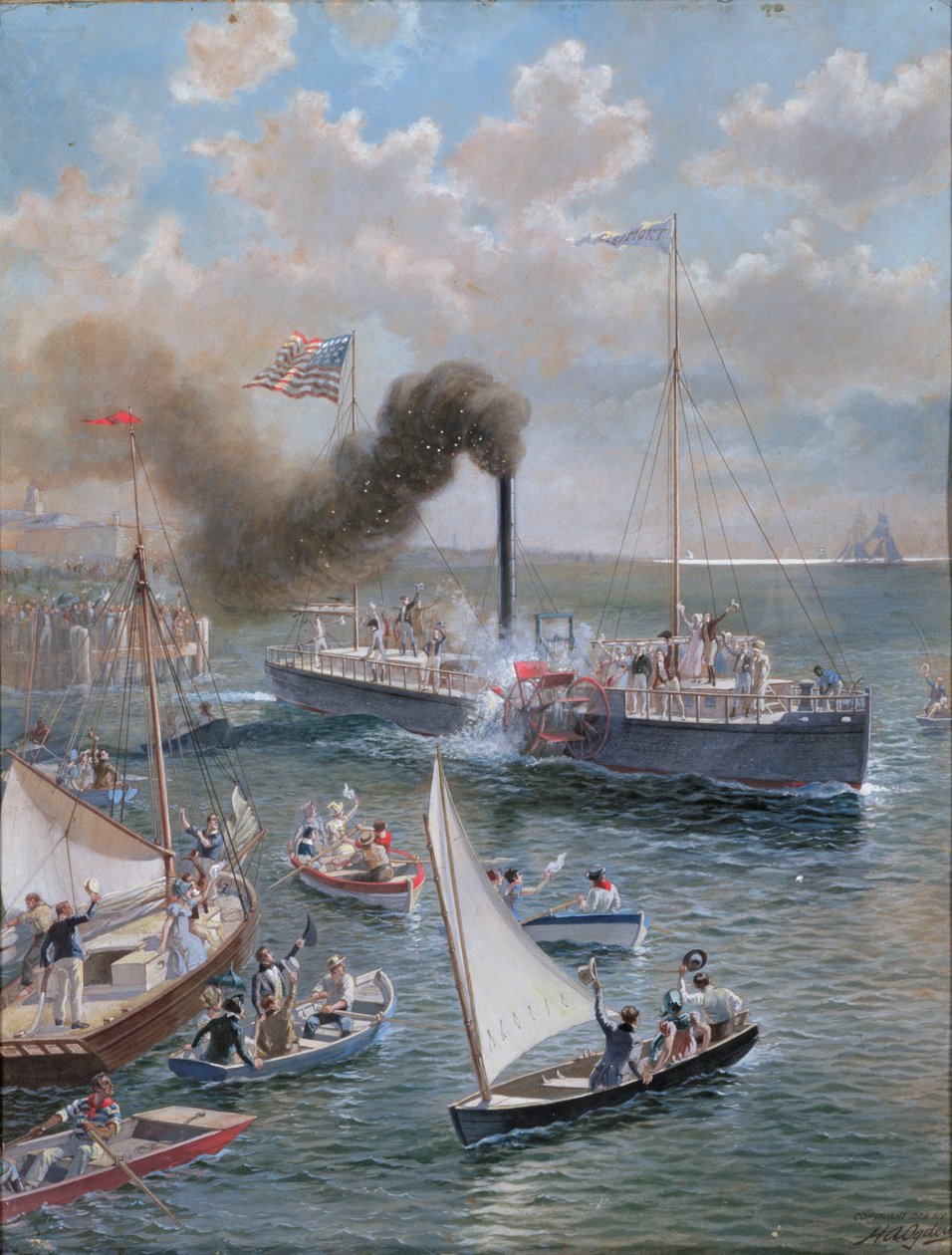 De Clermont, 1909 door Henry Alexander Ogden