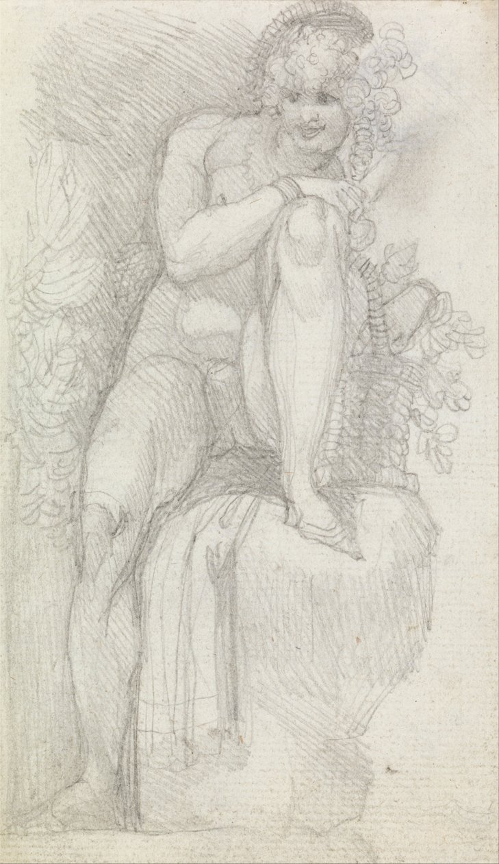 Een hermafrodiet door Johann Heinrich Füssli