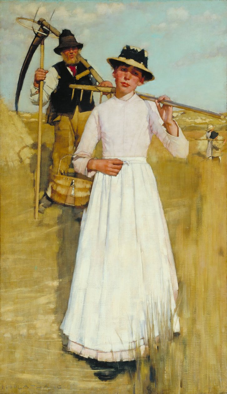 De Terugkeer van de Maaier door Henry Herbert La Thangue