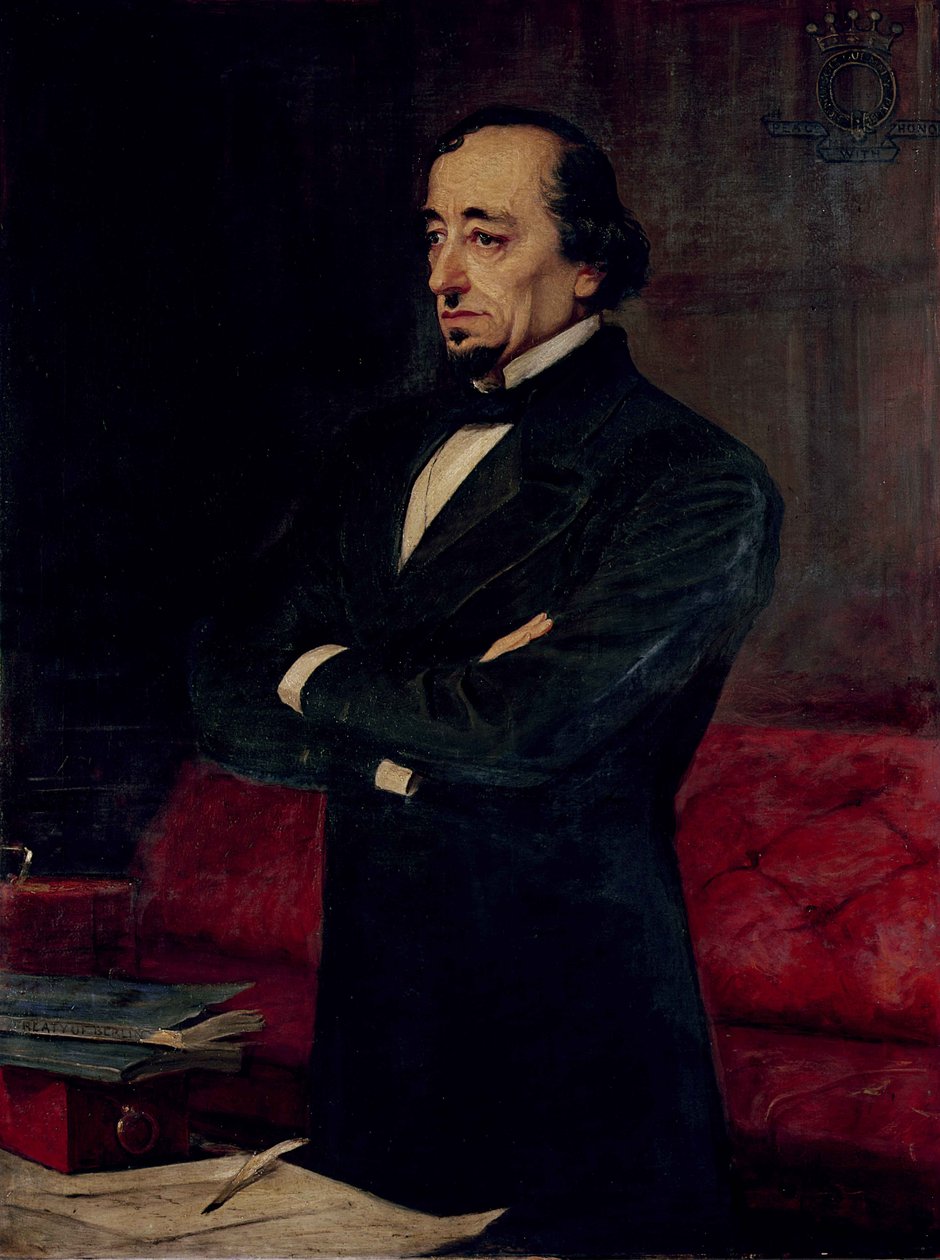 Portret van Disraeli door Henry Jr. Weigall