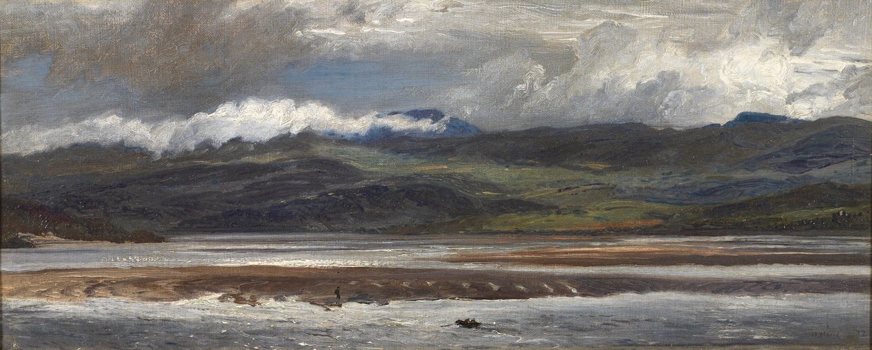 Na Regen, 1872 door Henry Moore