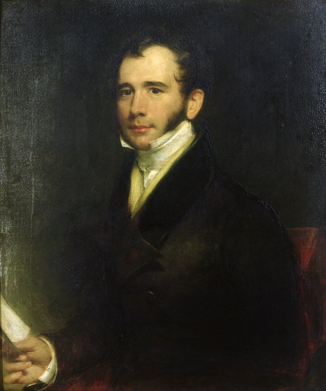 Portret van William Thomas Brande (1788-1866) 1830 door Henry William Pickersgill