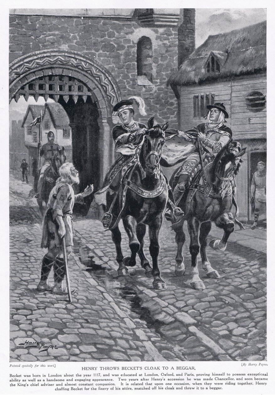 Henry gooit Becket