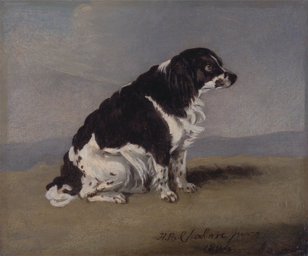 De spaniël van de hertogin van York door Henry Bernard Chalon