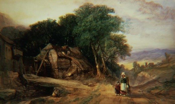 Aan de Grenzen van Dartmoor, c.1840 door Henry Bright
