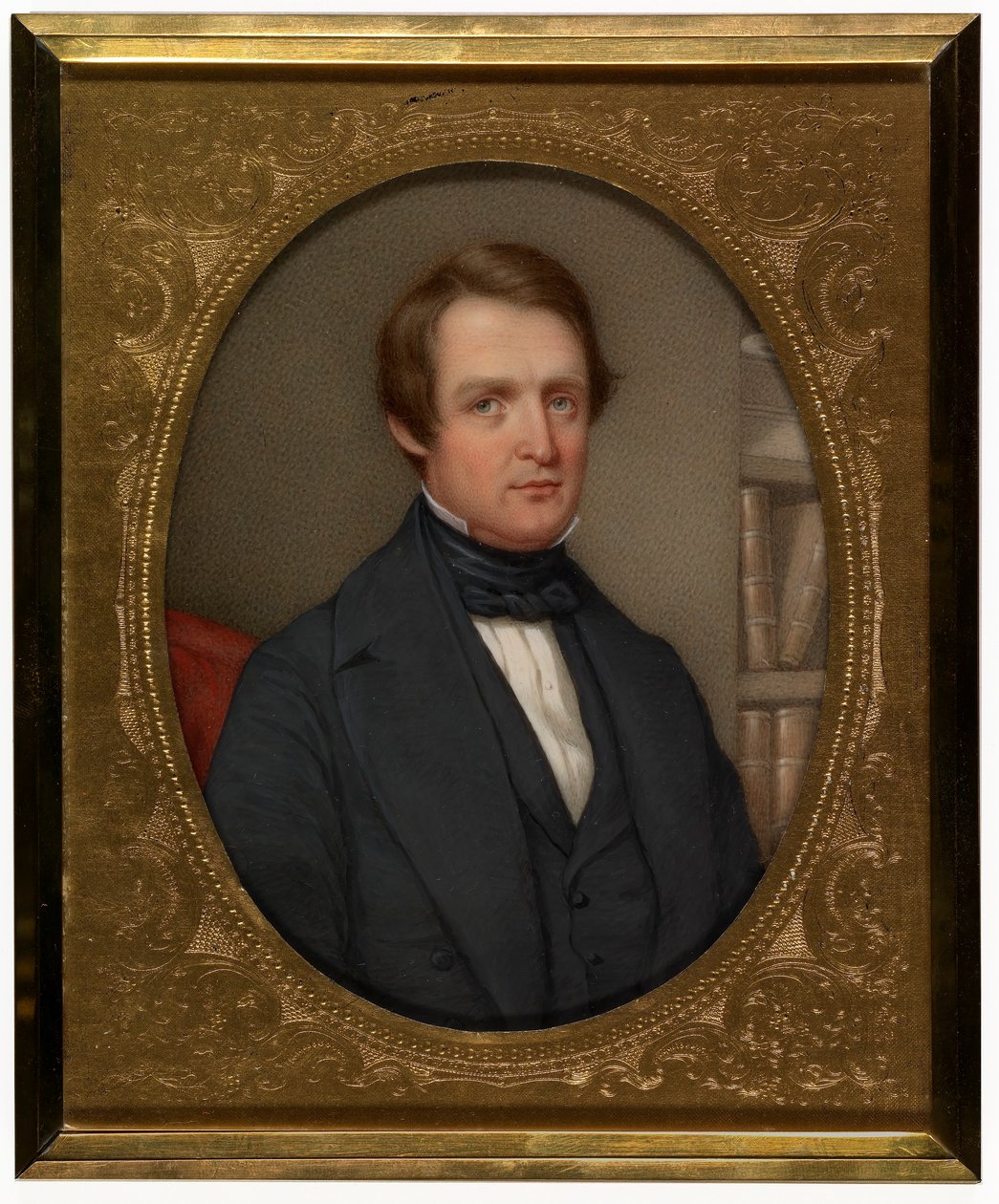 Portret van een heer door Henry Brintnell Bounetheau