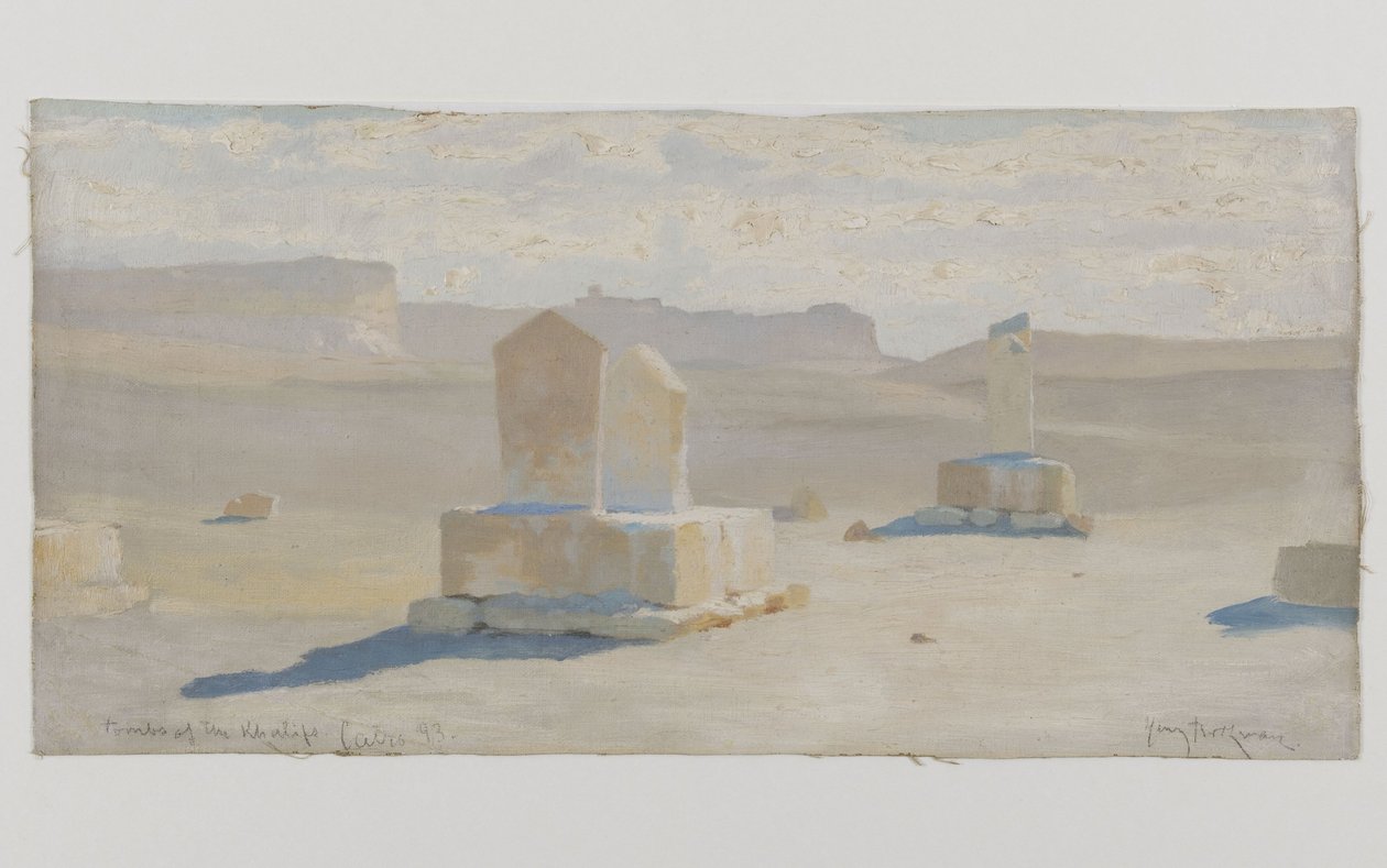 Caïro, graven van de kaliefen door Henry Brokman Knudsen