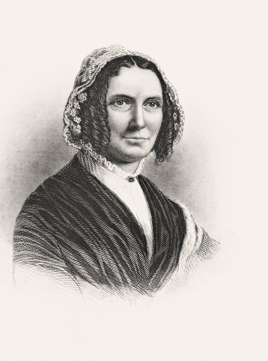 Abigail Powers Fillmore door Henry Bryan I Hall