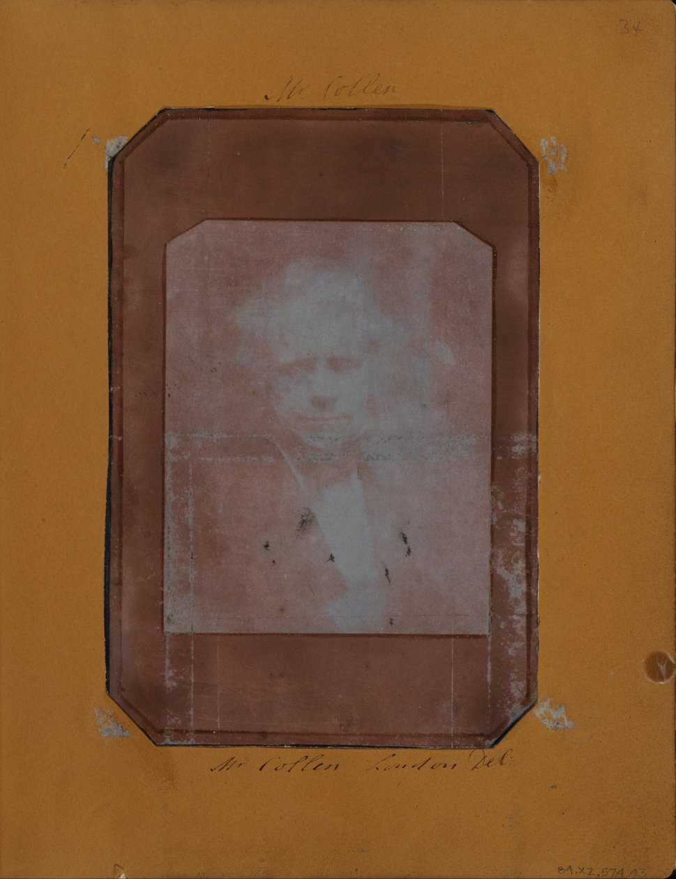 Borstbeeld Portret van een Man, Mogelijk Sir David Brewster door Henry Collen