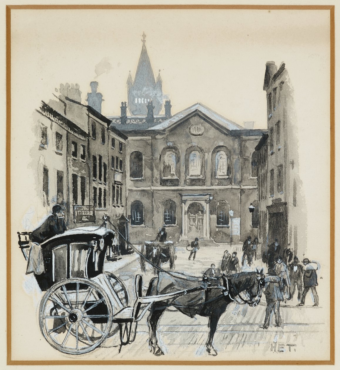 Congregational Chapel, Grosvenor Street door Henry Edward Tidmarsh
