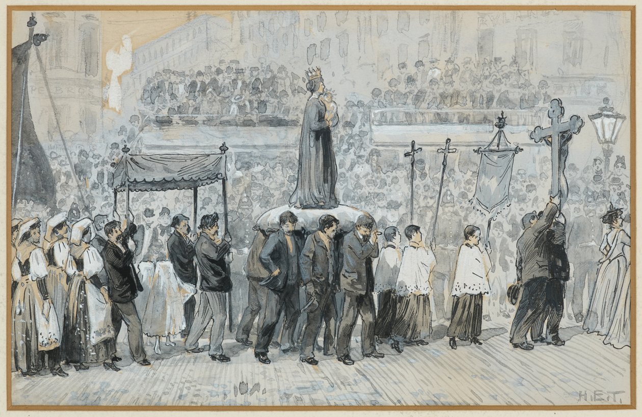 Pinksterprocessies door Henry Edward Tidmarsh