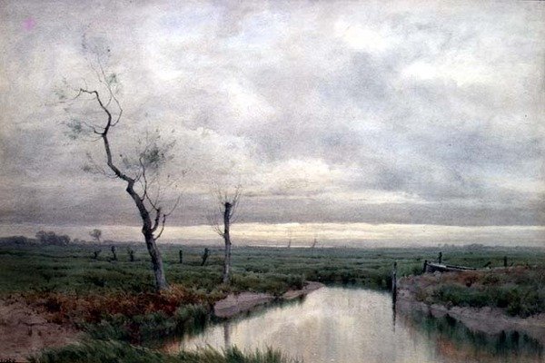 Kustmoerassen door Henry Farrer