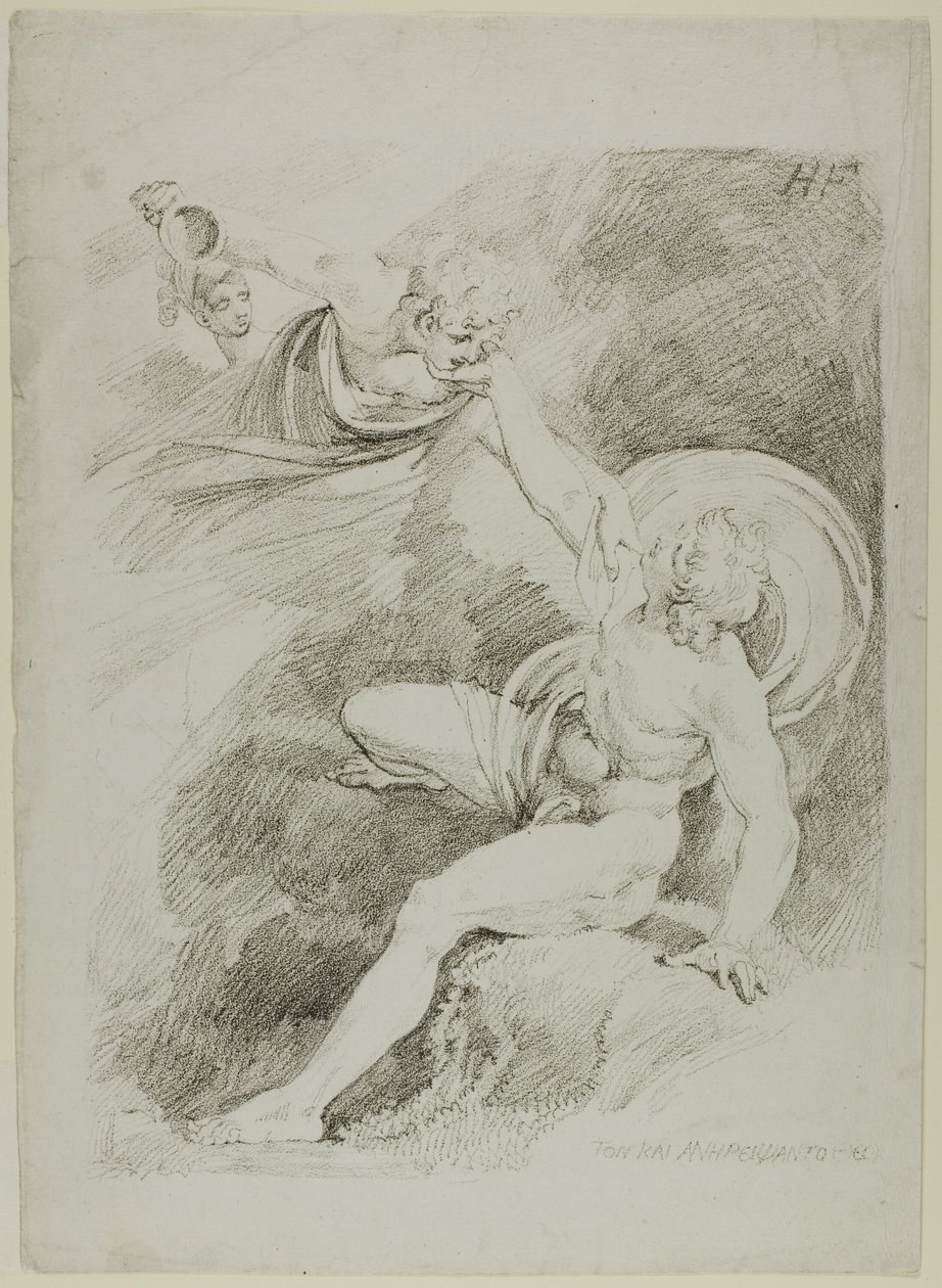 Hemelse Ganymedes door Johann Heinrich Füssli