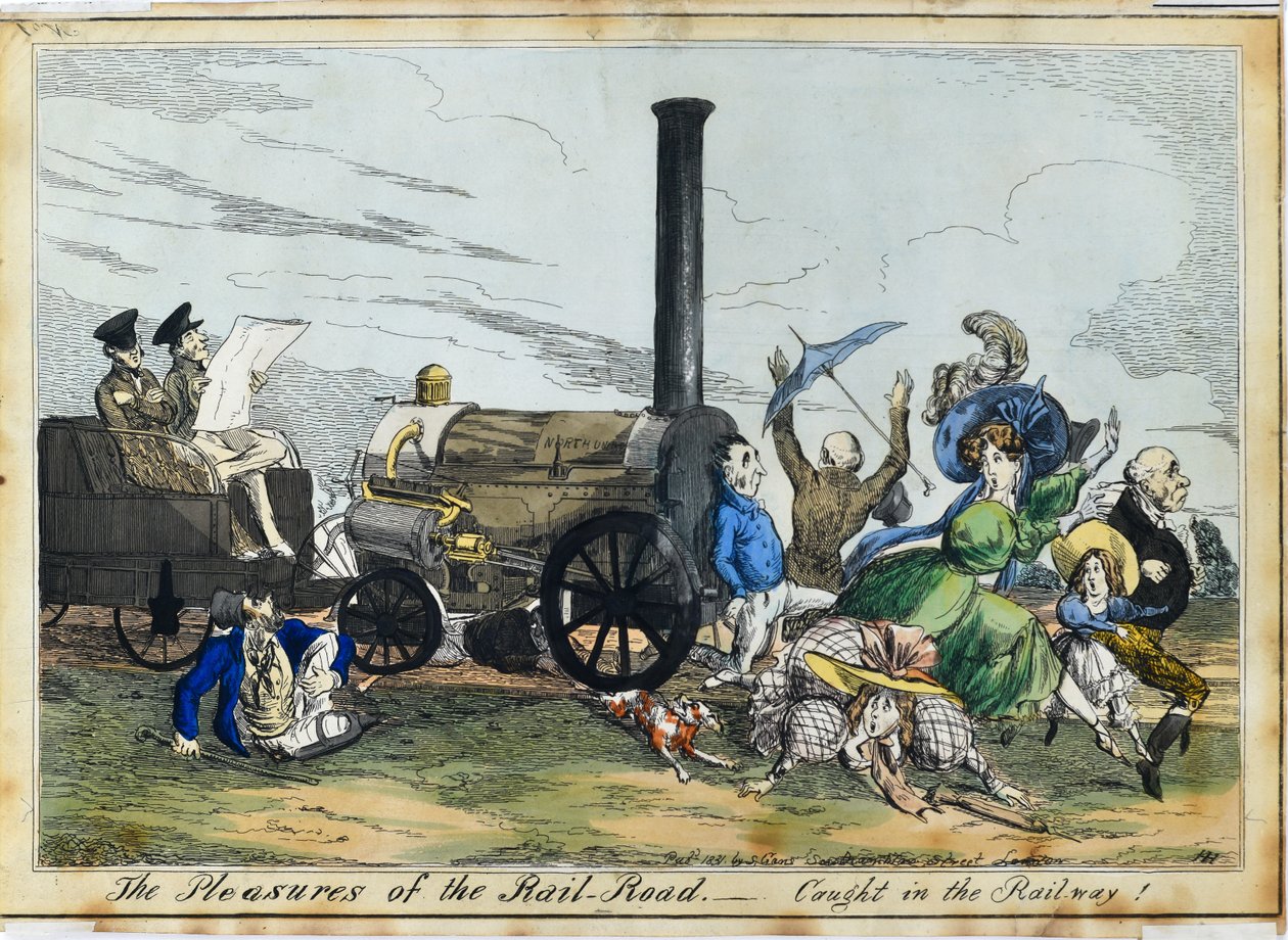 Plezier van het spoor - Gevangen in het spoor door Henry Heath