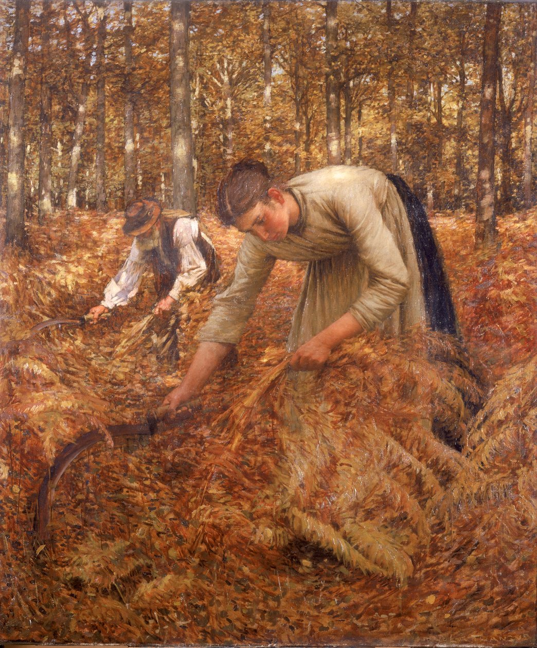 Varens verzamelen, c.1899 door Henry Herbert La Thangue