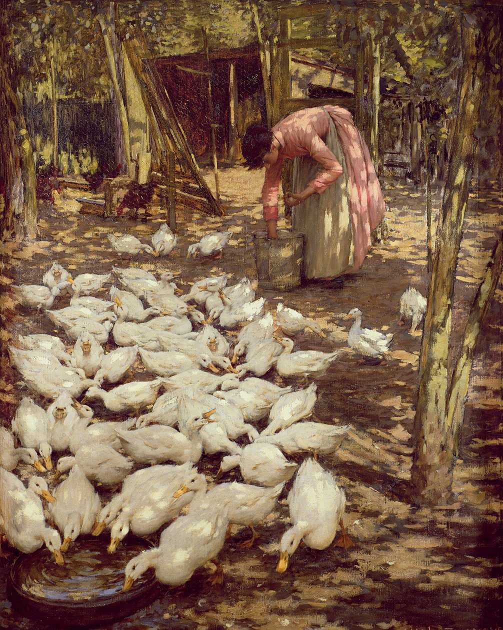 De Kleine Boerderij, 1896 door Henry Herbert La Thangue