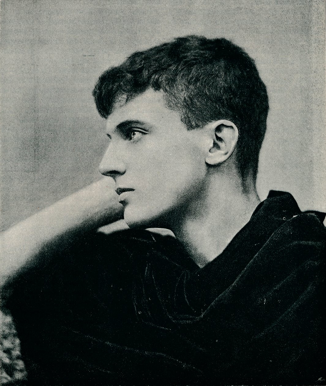 Meester Henry Hertherington, c1893 door Henry Herschel Hay Cameron