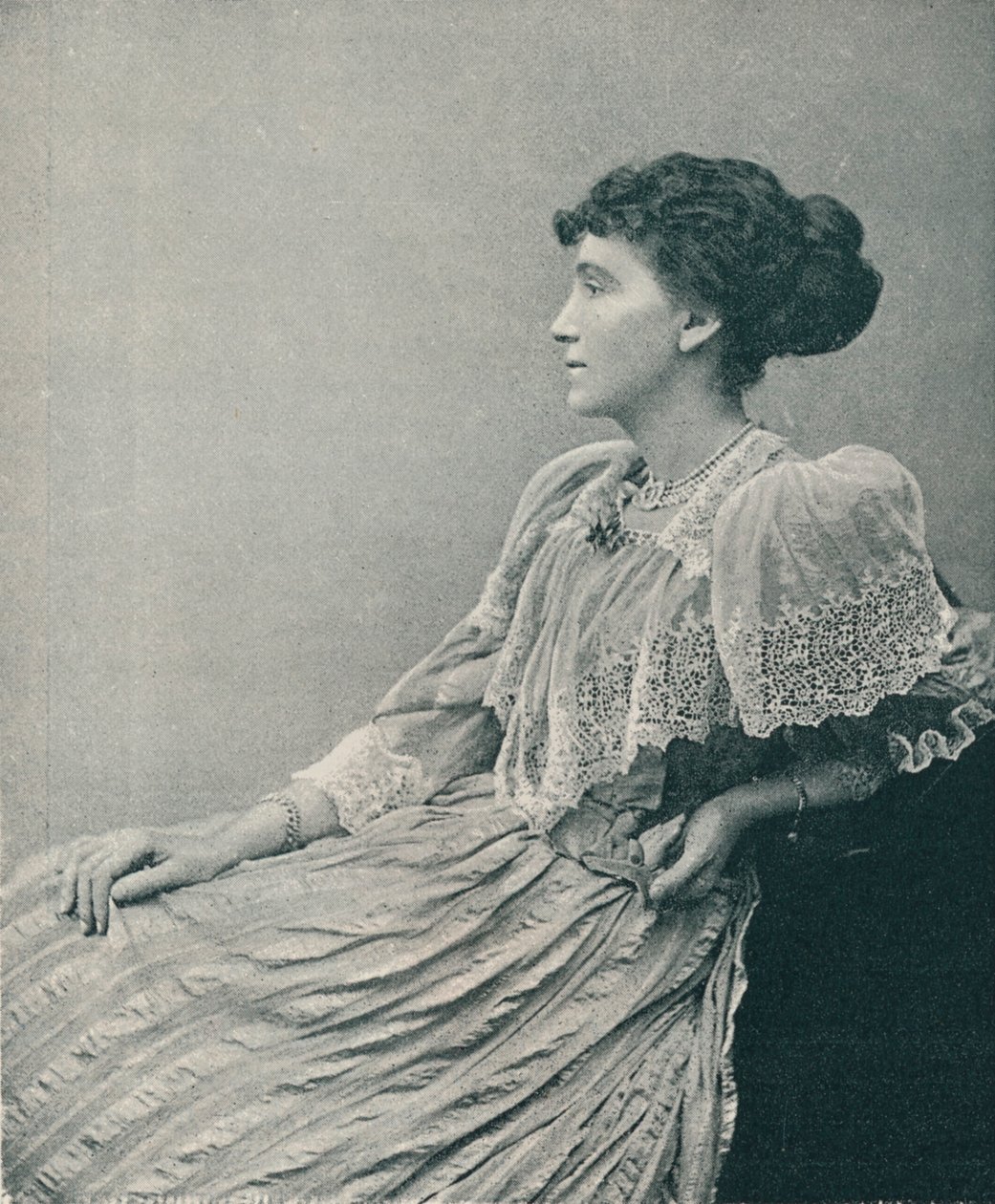 Mevrouw Hugh E. H. Hoare door Henry Herschel Hay Cameron