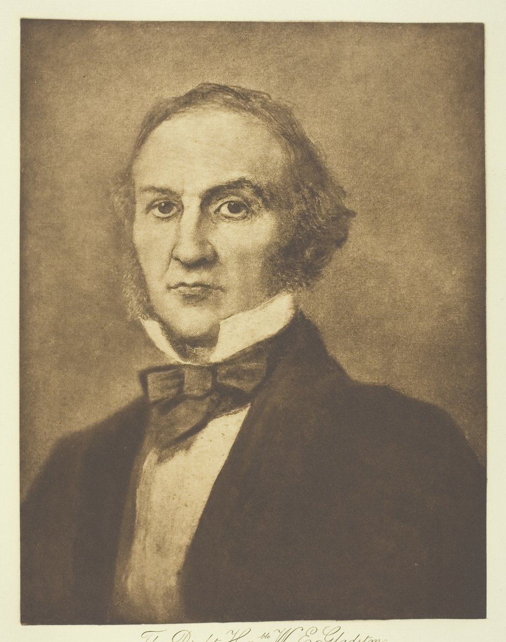 De Zeer Eerwaarde W.E. Gladstone, M.P. door Henry Herschel Hay Cameron