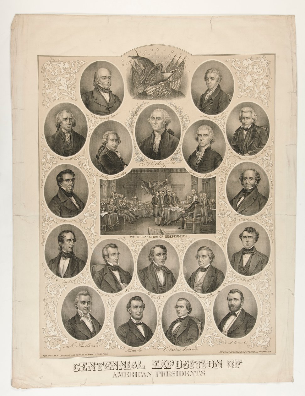 Eeuwfeesttentoonstelling van Amerikaanse Presidenten door Henry Hitchings