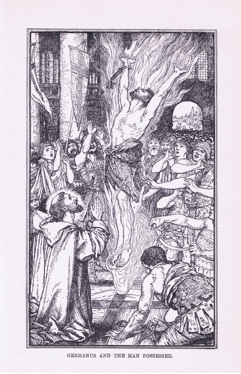 Germanus en de bezeten man door Henry Justice Ford