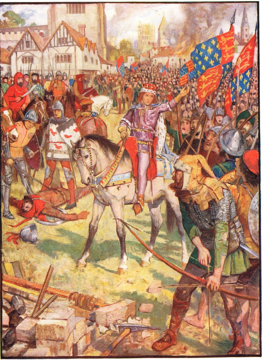 De Boerenopstand, illustratie uit 