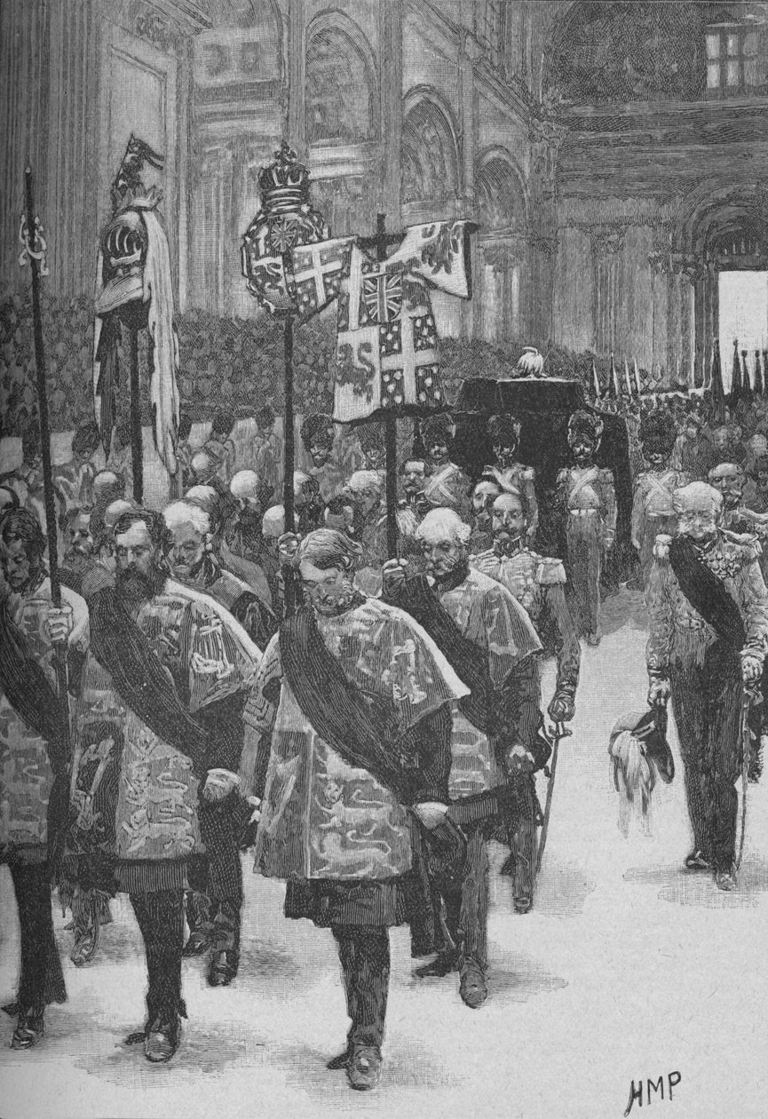 De Begrafenis van Wellington, ca. 1890 door Henry Marriott Paget