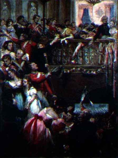 De Vooravond van Waterloo door Henry Nelson ONeil