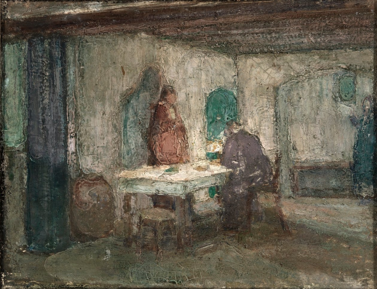 En Hij verdween uit hun zicht door Henry Ossawa Tanner