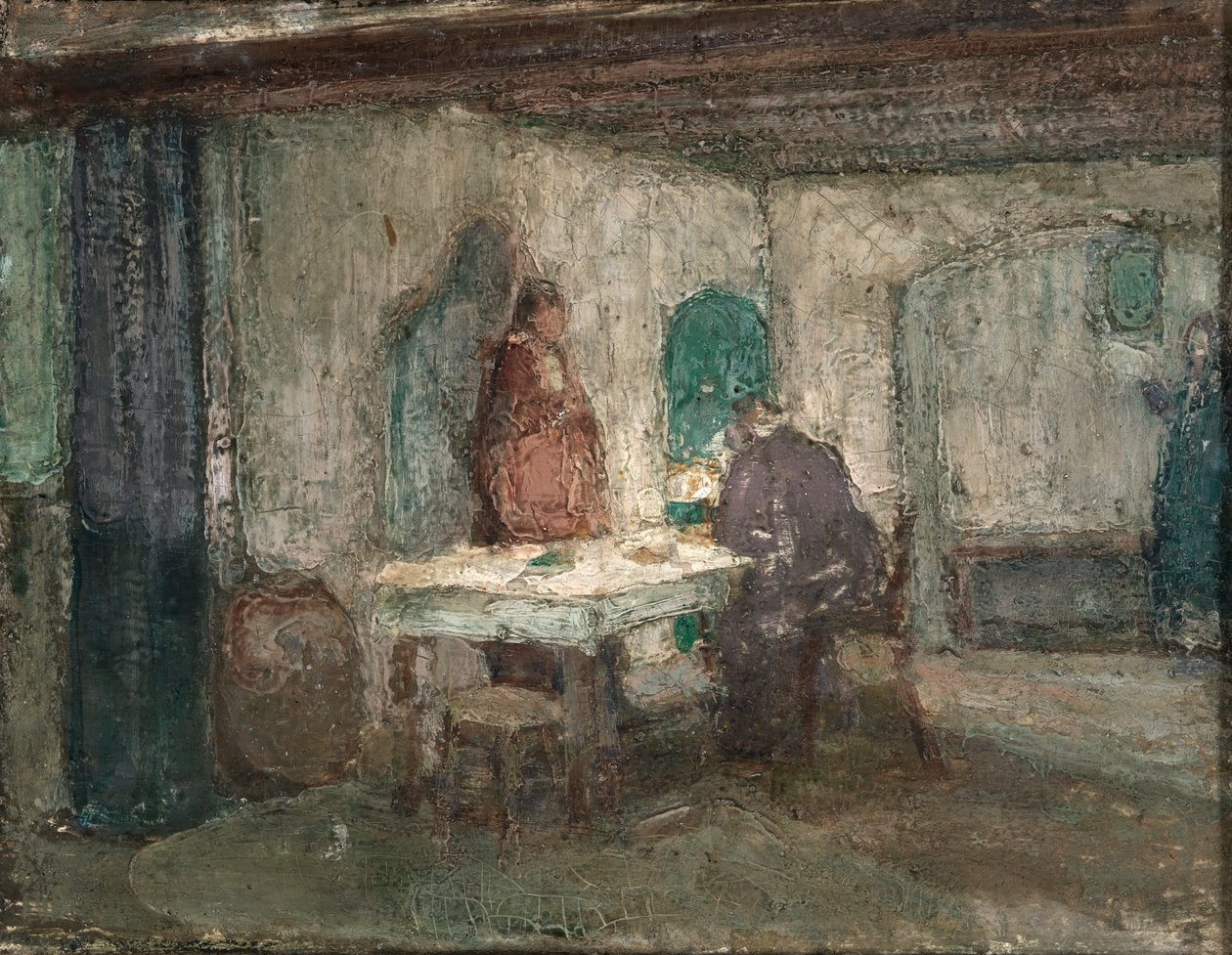 En Hij Verdween uit Hun Zicht, ca. 1898 door Henry Ossawa Tanner