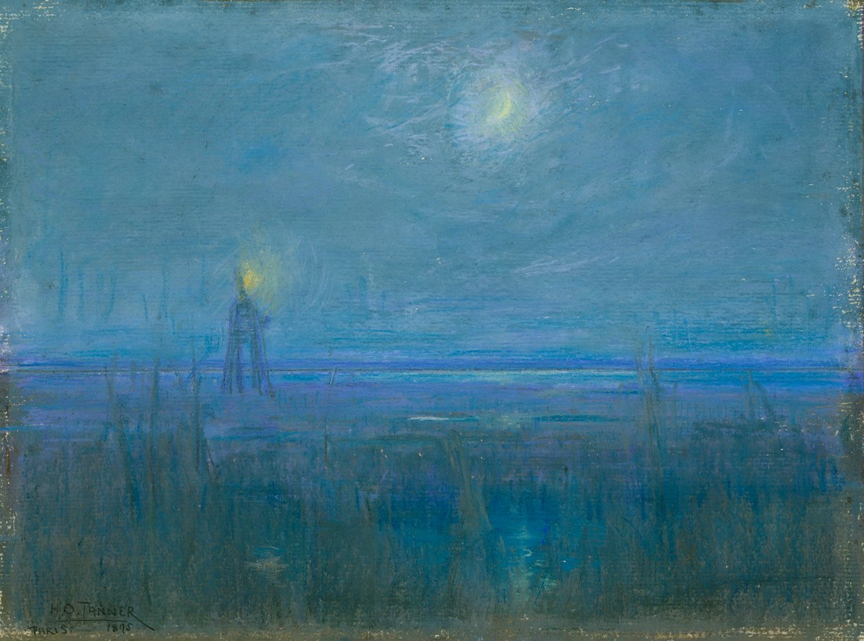 Moerassen in New Jersey door Henry Ossawa Tanner