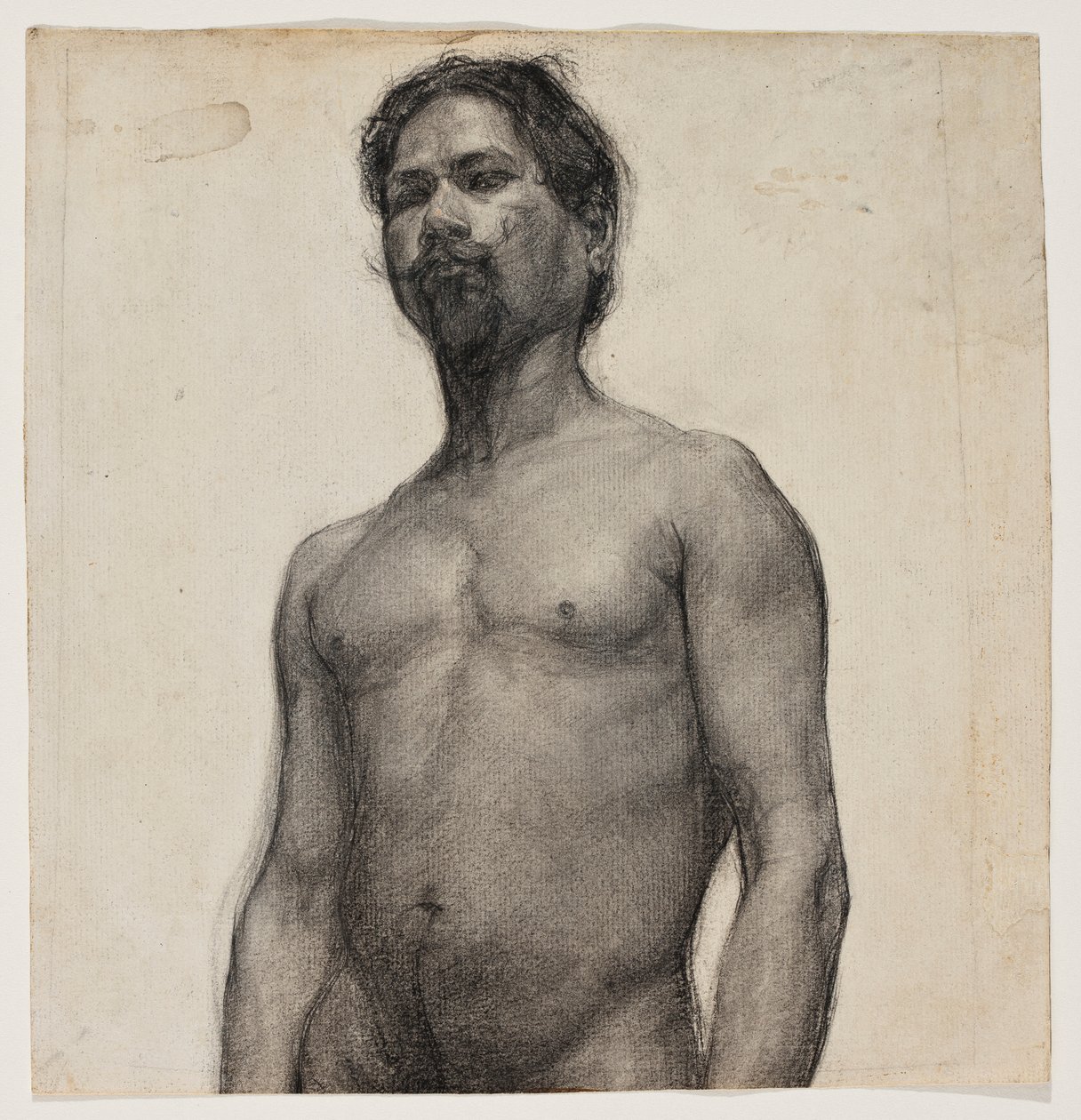 Studie van een zwarte man, c.1891 door Henry Ossawa Tanner