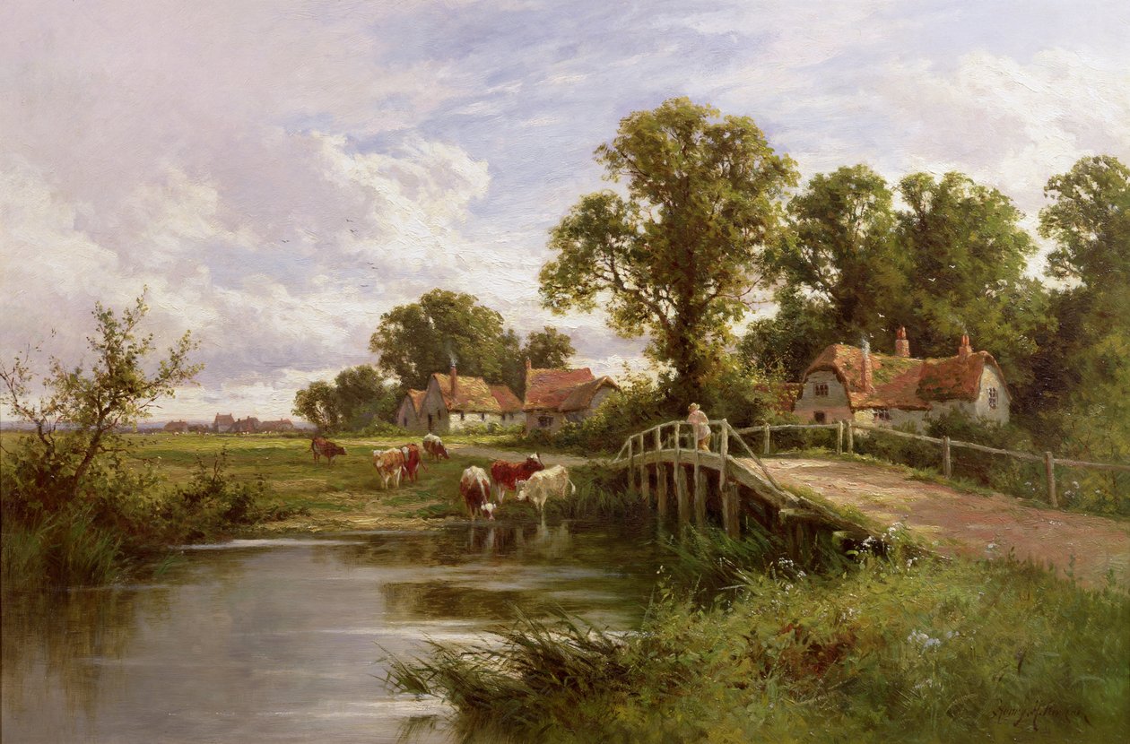 Op de Theems bij Marlow door Henry Parker