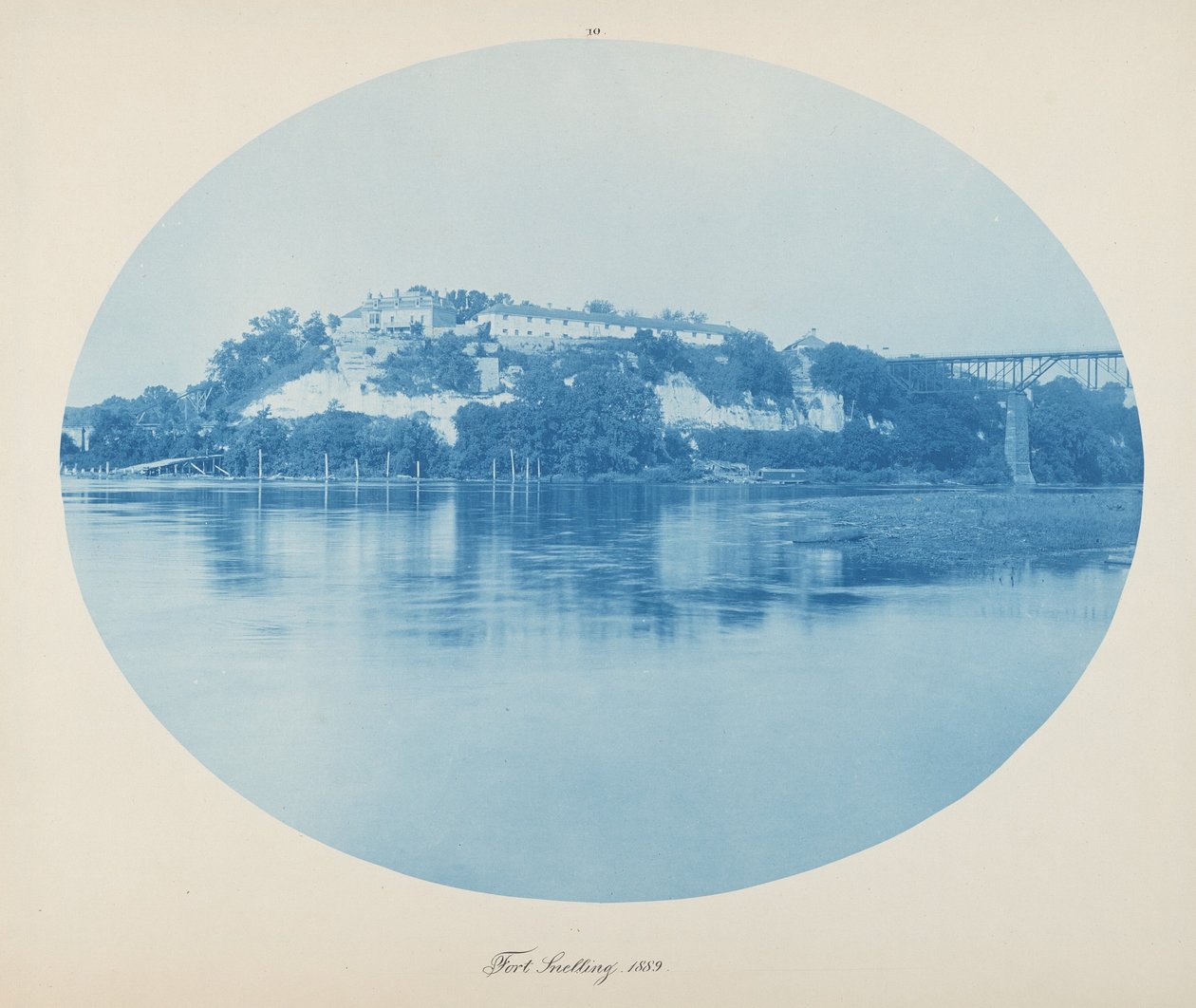 Fort Snelling door Henry Peter Bosse