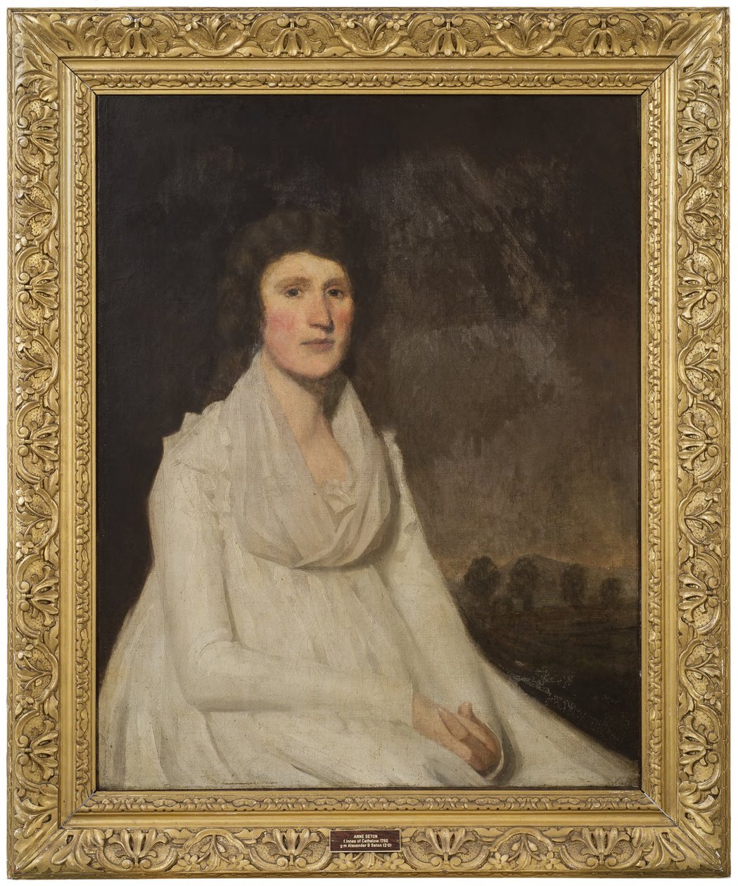 Anne Innes of Cathlow (1770-1796), geboren in Schotland, getrouwd met Alexander, baron Seton, in zijn tweede huwelijk door Henry Raeburn