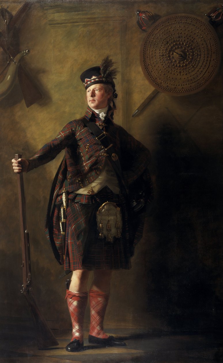 Kolonel Alastair Ranaldson Macdonell van Glengarry (1771-1828) door Henry Raeburn