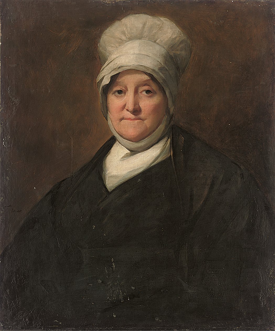 Portret van een dame, traditioneel geïdentificeerd als Dame Margaret Anne Taylor door Henry Raeburn