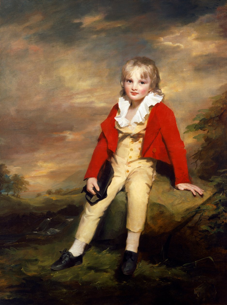 Sir George Sinclair als jongen door Henry Raeburn