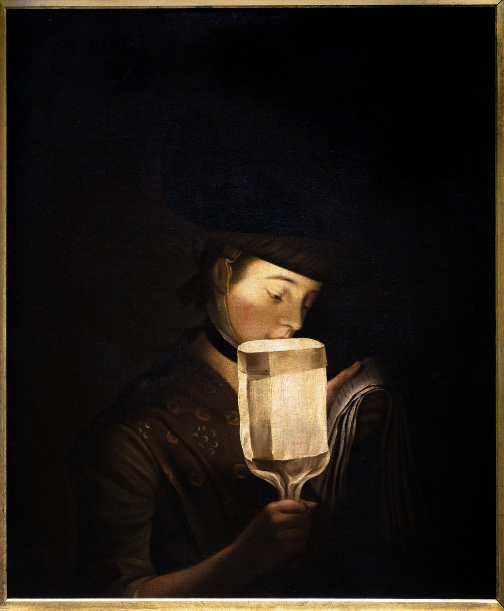 La Jolie ballade zangeres door Henry Robert Morland