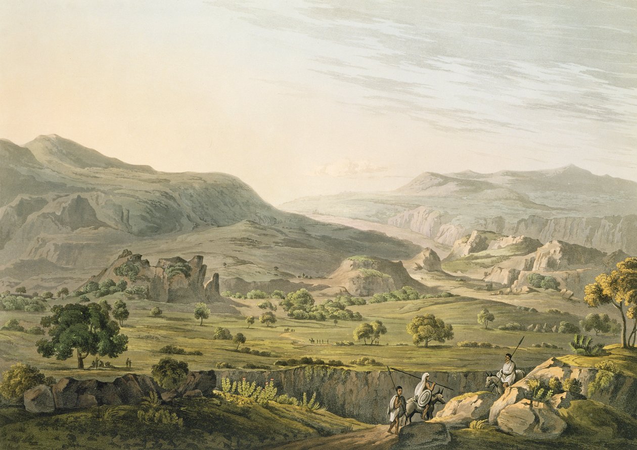 De pas van Atbara in Abessinië, gegraveerd door Daniel Havell, 1809 door Henry Salt